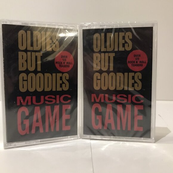 Oldies But Goodies Music Game 2 Cassette Set - Picture 1 of 3